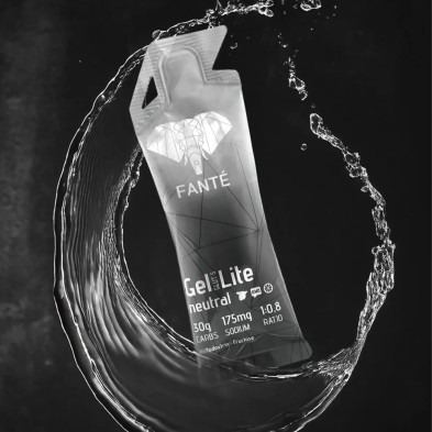 Gel energético Fanté Gel Lite 30 Glut 5 Neutral ideal para combinar con otros sabores