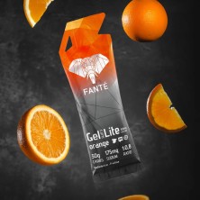 Gel energético Fanté Gel Lite 30 Glut 5 con cafeína Naranja