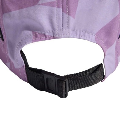 Gorra Adidas Terrex Climacool 5 panel graphic Unisex Purple detalle cierre ajustable