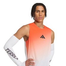 Camiseta sin mangas Adidas Terrex Xperior Pro Hombre White/ Semi Impact Orange