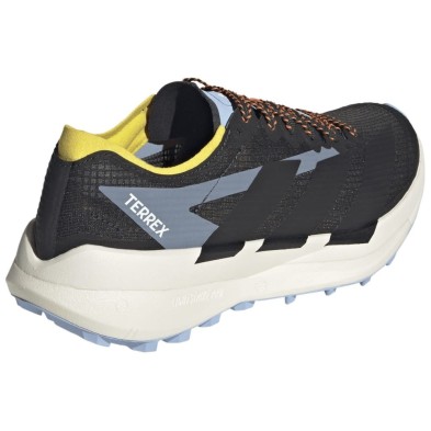 Zapatillas Adidas Terrex Agravic Speed 2 Mujer Core Black/ Glow Blue corte clásico
