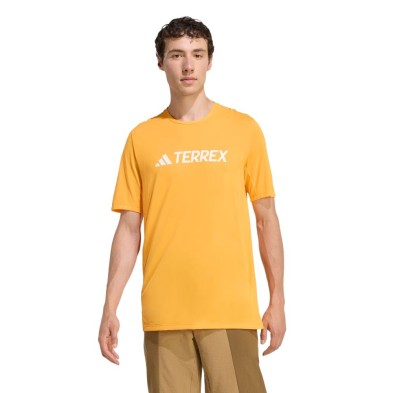 Camiseta manga corta Adidas Terrex Multi Climacool Logo Tech hombre Naranja