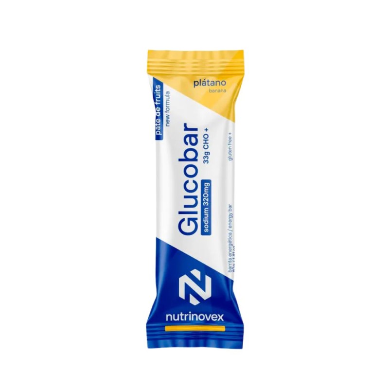Barrita Nutrinovex Glucobar Plátano con sodio