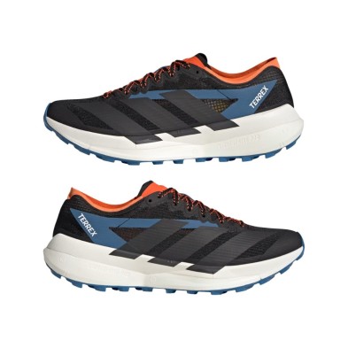 Zapatillas Adidas Terrex Agravic Speed 2 hombre Core Black Carbon Ray Blue drop 8 mm