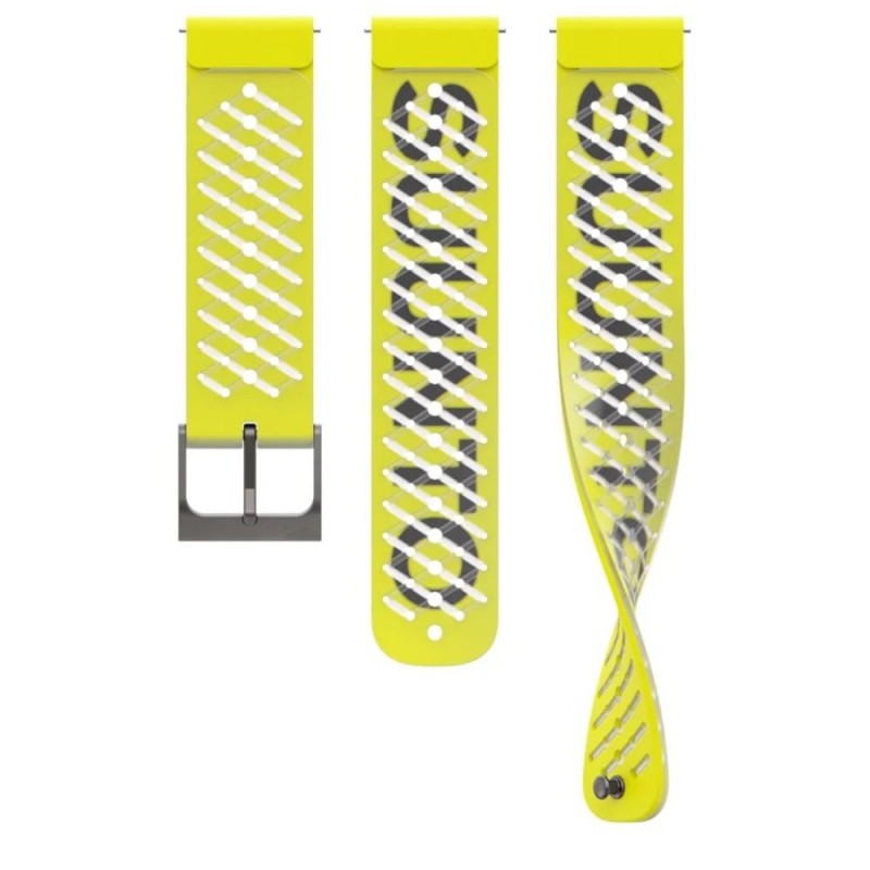 Correa silicona Suunto Quick release Athletic 5 de 22 mm Lemon Yellow