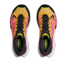 Zapatillas Hoka Mafate X mujer Neon Hoka Citrus/ Neon Rose par puntera protectora