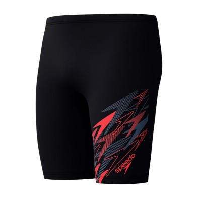 Bañador jammer Speedo Medley Logo hombre negre vermell