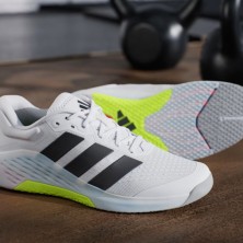 Zapatillas Adidas entrenamiento Dropset 4 Hombre Cloud White Core Black Dusky Petrol