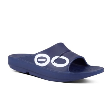 Sandalias Recovery OOAHH Sport Navy lateral