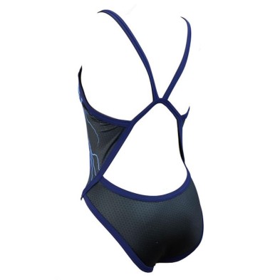 bañador Turbo Revolution Hex Storm mujer espalda