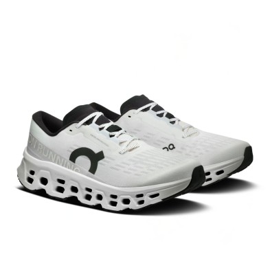 Zapatillas On Running Cloudmonster 3 hombre White White impulso fluído hacia adelante