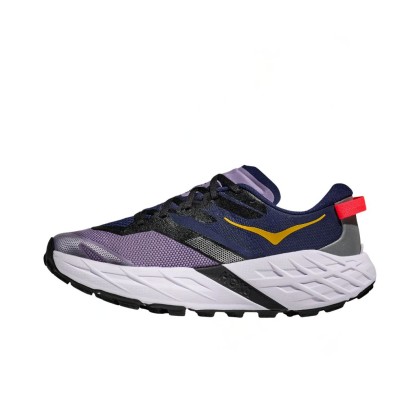 Zapatillas Hoka Speedgoat 7 mujer Berry Jam Starlight Glow altura del talón 37mm
