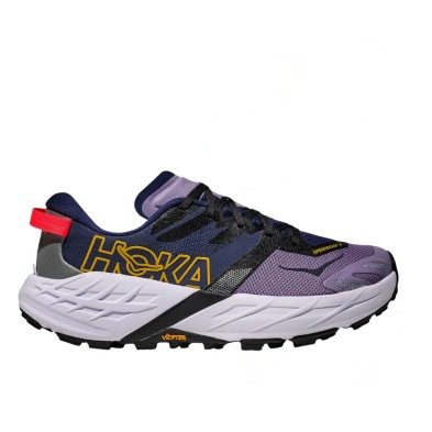 Zapatillas Hoka Speedgoat 7 mujer lila azul marino amarillo rojo