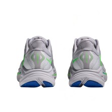 Zapatillas Hoka Clifton 10 hombre Ash Grey/ Neon Green 8mm entre talón y puntera