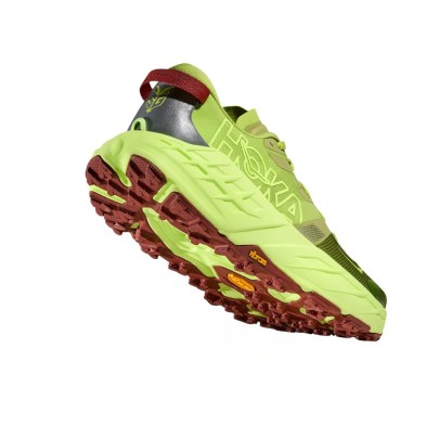 Zapatillas Hoka Speedgoat 7 Hombre Kiwi/ Neon Yuzu suela Vibram con más tracción