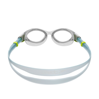 Gafas de natacion Speedo Biofuse 2.0 mujer azul blanco amarillo