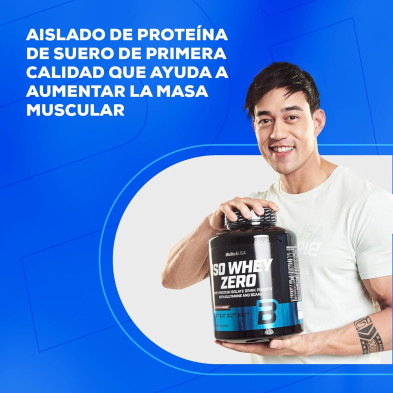 Iso Whey Zero Lactose Reduced proteína en polvo 454gr Vainilla