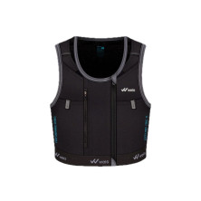 Chaleco Lefty Pro 7 L Vest negro / cyan espalda