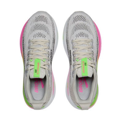 Zapatillas Brooks Adrenaline GTS 25 Narrow mujer Oyster Pink Green ofrecen comodidad duradera