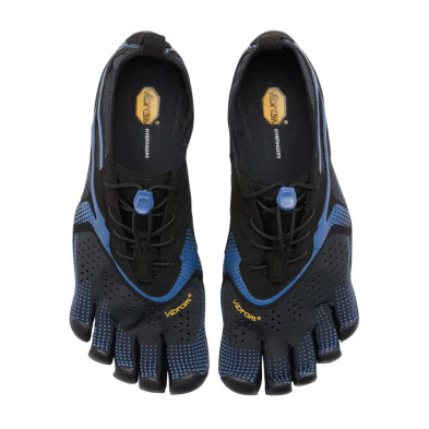 Zapatillas Fivefingers Vibram V-RUN hombre negro y azul