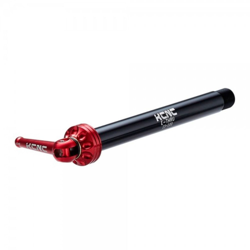Eje pasante delantero KCNC KQR06 SP-Lite 15mm rojo