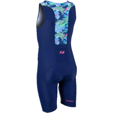 Tritraje Zone3 Adventure Infantil Negro Verde trasera