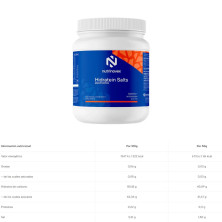 Nutrinovex Hidratein Salts Electrolitos 600 g Naranja