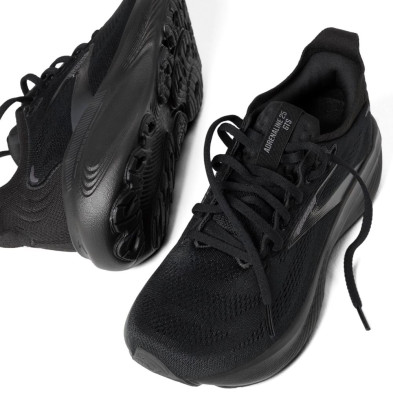Zapatillas Brooks Adrenaline GTS 25 hombre extra Wide Black/ Black/ Ebony Soporte estructurado