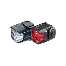 Faro delantero+piloto trasero highlite combo race negro