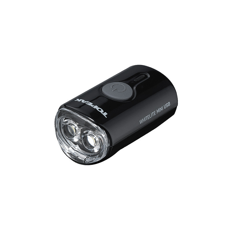 Faro delantero whitelite mini usb topeak negro