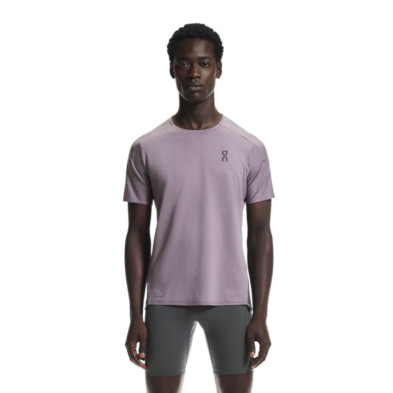 Camiseta manga corta On Running Performance-T hombre morado gris