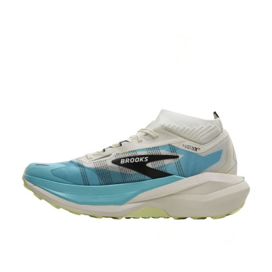 Zapatillas trail Brooks Cascadia Elite hombre blanco azul verde