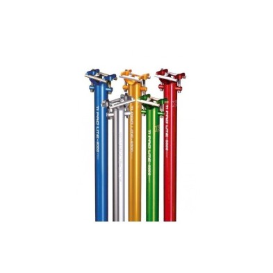 Tija de sillin Ti Pro Lite Scandium 34.9 mm roja KCNC