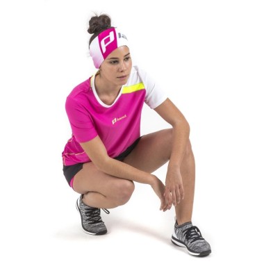 Falda con Malla Tecnica Usual 2en1 (negro-rosa)
